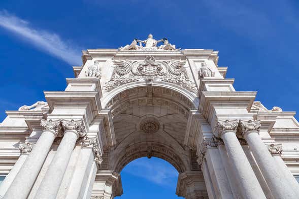 Billet pour l'Arc de Triomphe de la rue Augusta