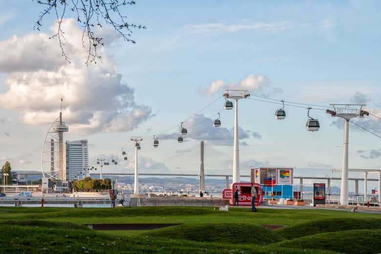 Le téléphérique de Lisbonne 