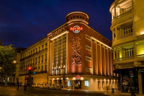 Déjeuner ou dîner au  Hard Rock Cafe Lisboa