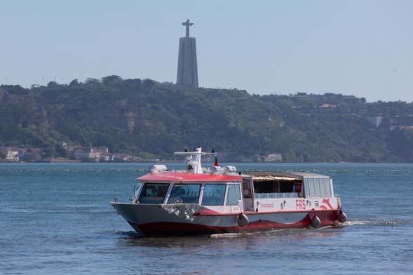 Balade en bateau à Lisbonne